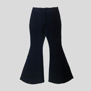 525 Black Stretch Knit Flared Athletisure Yoga Pants Womens Size L